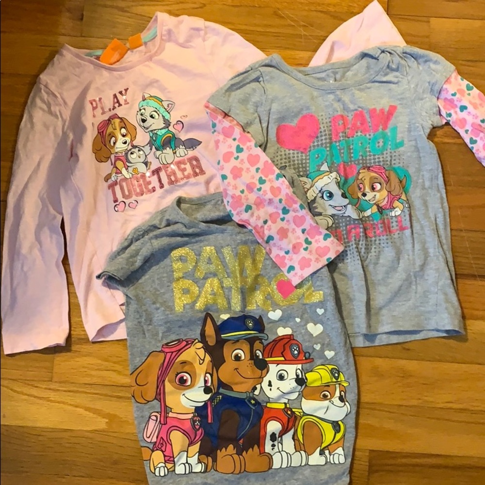 Paw Patrol girl shorts x 3